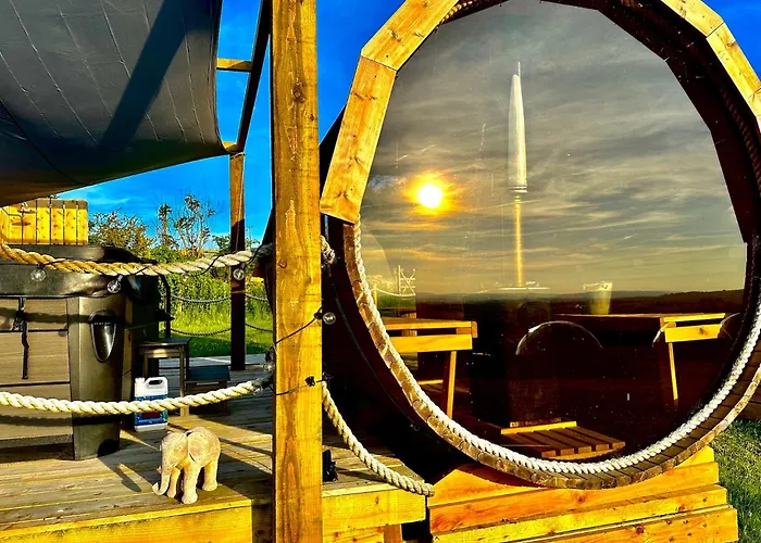 Campo de lujo Deerstone Glamping- Pendle Hill Dome